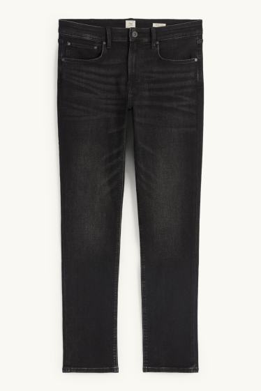 Hommes - Slim jean - Flex jog denim - noir