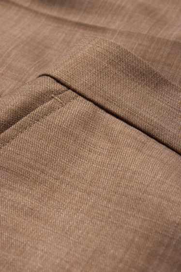 Heren - Broek uit het combi-systeem - regular fit - Flex - beige