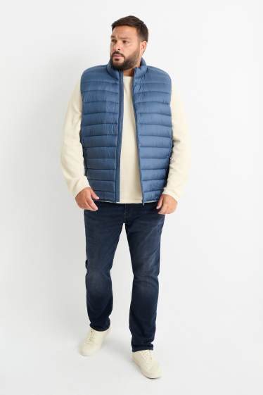 Men - Slim jeans - Flex jog denim - LYCRA® - denim-dark blue