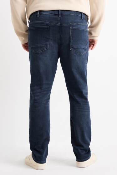 Men - Slim jeans - Flex jog denim - LYCRA® - denim-dark blue