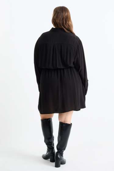 Dona - Vestit camiser - negre