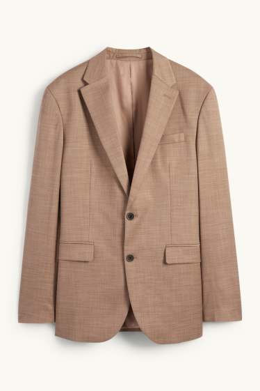 Heren - Colbert uit het combi-systeem - regular fit - Flex - beige