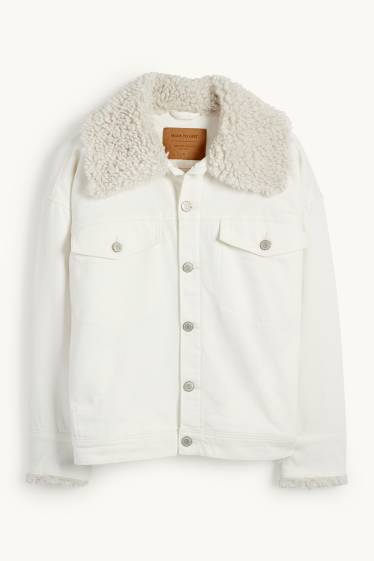 Femmes - Veste en jean - blanc crème