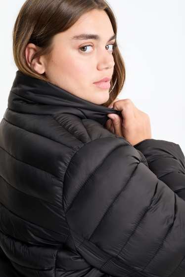 Damen - Steppjacke - schwarz