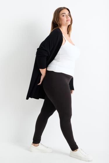 Damen - Leggings - 4 Way Stretch - schwarz