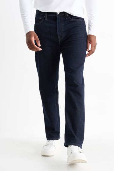 Herren - Regular Jeans - Thermojeans - LYCRA® - dunkeljeansblau