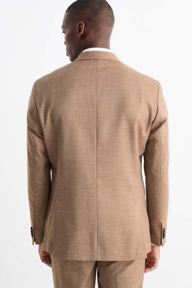 Heren - Colbert uit het combi-systeem - regular fit - Flex - beige