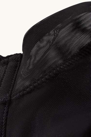 Femei - Sutien minimizer cu armătură - negru