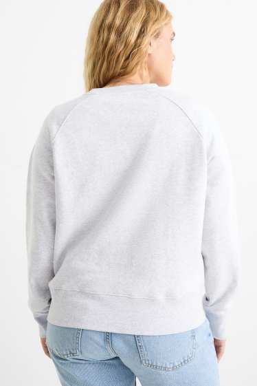 Donna - Felpa basic - grigio chiaro