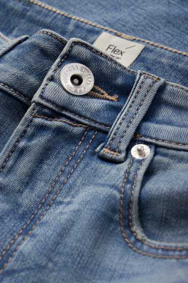 Dámské - Skinny jeans - high waist - LYCRA® ADAPTIV Fiber - džíny - světle modré