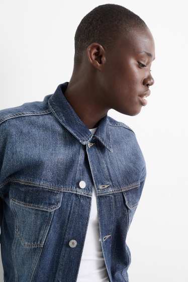 Femmes - Veste en jean - jean bleu