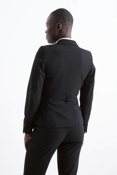 Femmes - Blazer de bureau - cintré - Mix & Match - noir