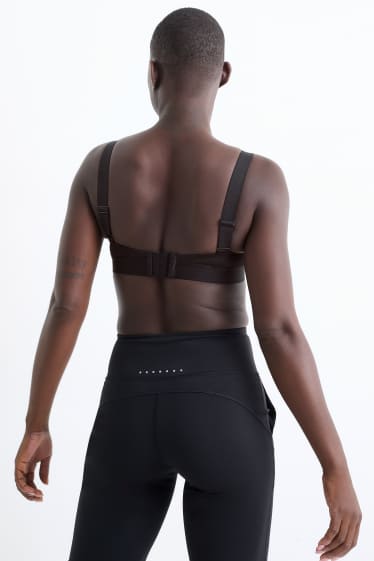 Damen - Funktions-BH - 4 Way Stretch - schwarz