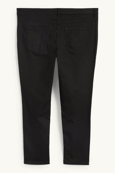 Dona - Slim jeans - mid waist  - negre
