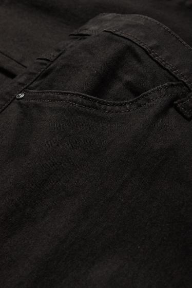 Dona - Slim jeans - mid waist  - negre