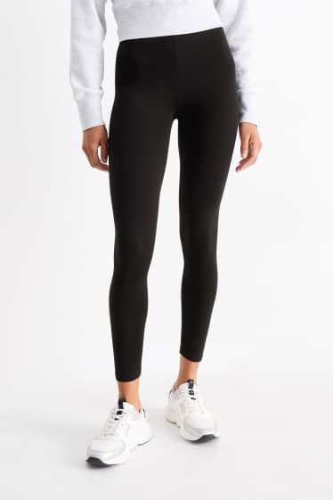 Damen - Multipack 2er - Leggings - schwarz