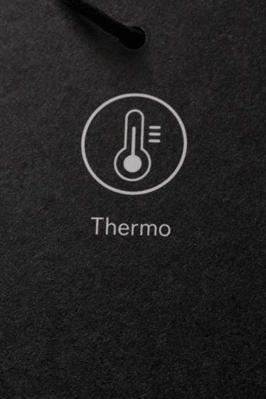 Bărbați - Jachetă de fleece termoizolantă - negru