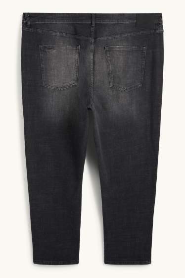 Femmes - Boyfriend jean - mid waist - gris foncé