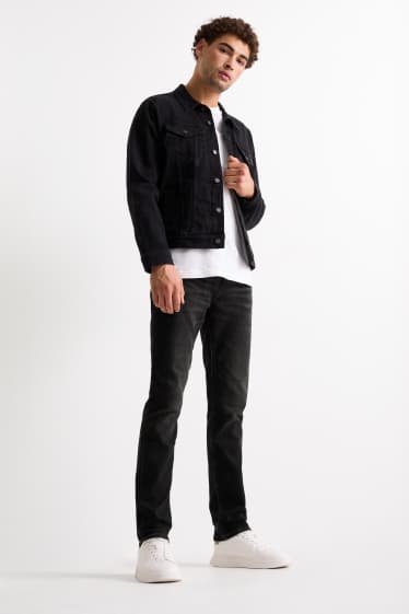 Hommes - Slim jean - Flex jog denim - noir