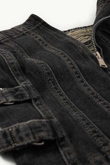 Femmes - Bustier en jean - jean gris foncé