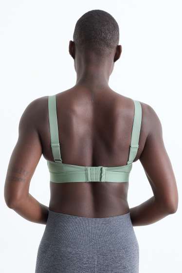 Donna - Reggiseno sportivo - 4 Way Stretch - verde