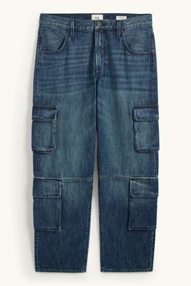 Hombre - Cargo jeans - vaqueros - azul oscuro