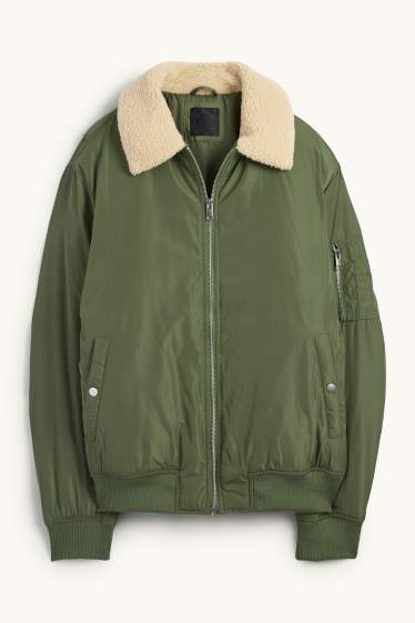 Home - Jaqueta bomber - verd
