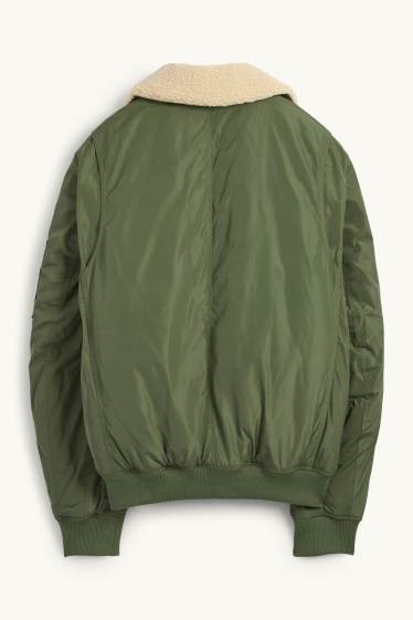 Home - Jaqueta bomber - verd