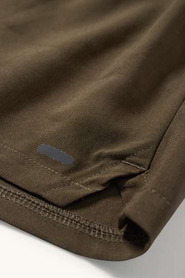 Hommes - Short de sport - vert foncé