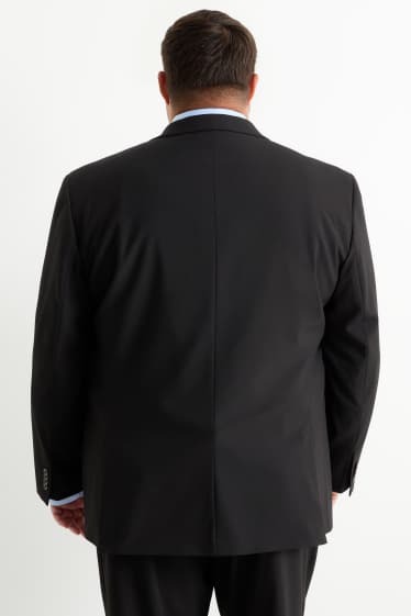 Hommes - Veste de costume - regular fit - Flex - 4 Way Stretch - noir