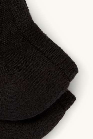 Damen - Multipack 3er - Sneakersocken - schwarz