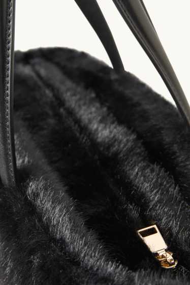 Damen - Großer Shopper - schwarz