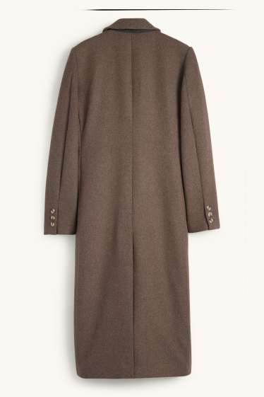 Femmes - Manteau - marron foncé