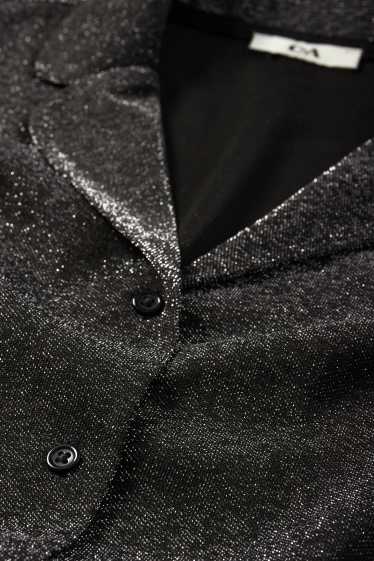 Dona - Pijama - brillant - negre