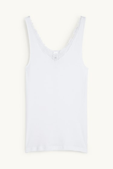 Donna - Canotta - bianco
