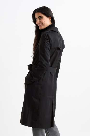 Femmes - Trench - déperlante - noir