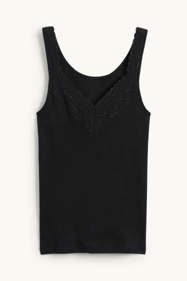 Dona - Samarreta interior - negre