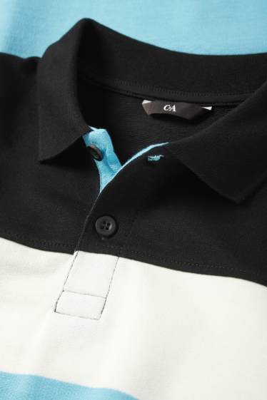 Hommes - Polo - bleu
