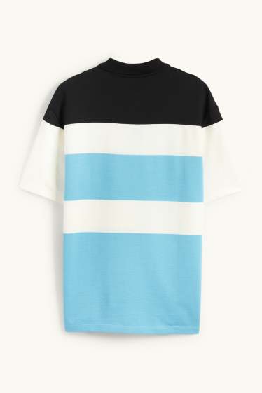 Hommes - Polo - bleu