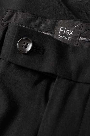 Herren - Baukasten-Hose - Regular Fit - Flex - LYCRA® - Mix & Match - schwarz