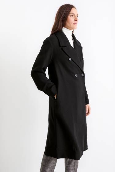 Damen - Mantel - schwarz