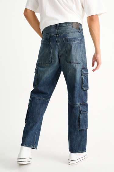 Hombre - Cargo jeans - vaqueros - azul oscuro