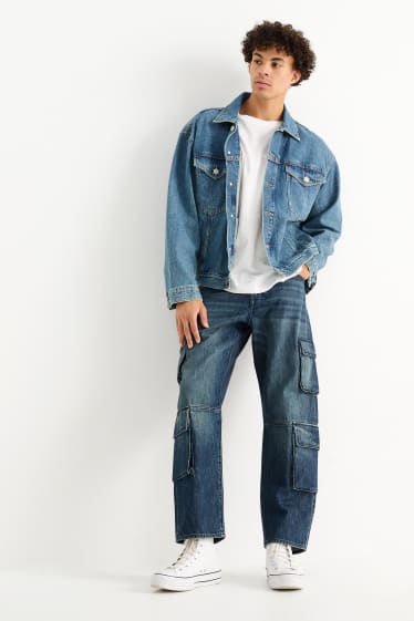 Hombre - Cargo jeans - vaqueros - azul oscuro