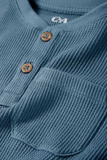 Enfants garçons - Haut à manches longues - bleu