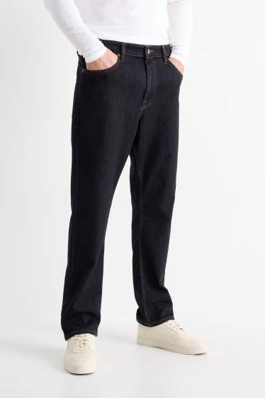 Bărbați - Straight jeans - LYCRA® - denim-albastru închis