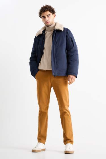 Herren - Chino - Slim Fit - Flex - havanna