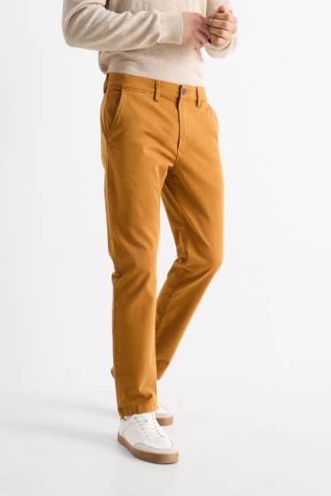 Herren - Chino - Slim Fit - Flex - havanna
