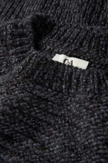 Dona - Jersei crop - estructurat - negre