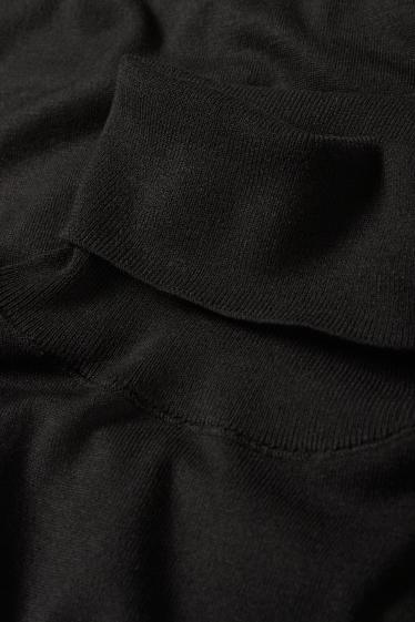 Donna - Vestito in maglia - nero