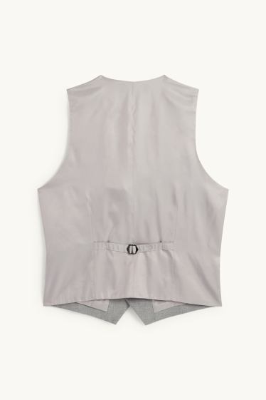 Bărbați - Vestă modulară - slim fit - Flex  - gri